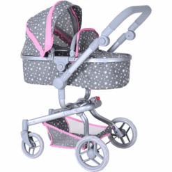 Knorr® Toys Cochecito De Muñeca Boonk - Gris Estrella -Tienda De Juguetes Para Niños knorr toys cochecito de muneca boonk gris estrella a363268 2