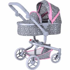 Knorr® Toys Cochecito De Muñeca Boonk - Gris Estrella