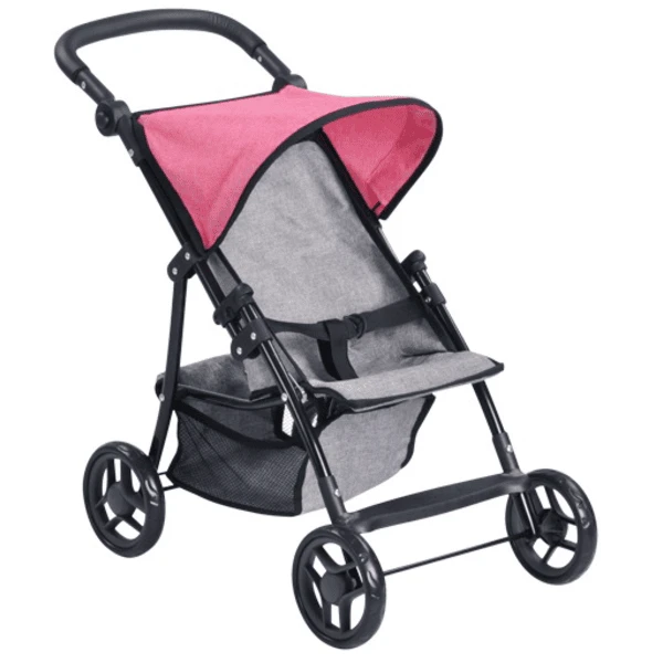 Knorr® Toys Cochecito De Muñecas - Liba Vaqueros Gris 2 Knorr® Toys Cochecito De Muñecas - Liba Vaqueros Gris - Imagen 2