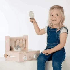 Label-Label - Cocina Plegable - Rosa -Tienda De Juguetes Para Niños label label cocina plegable rosa a393360 3