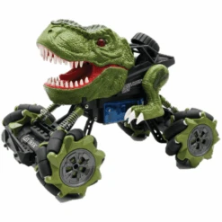 LEXIBOOK Cross Lander® Tirex - Coche Dinosaurio Teledirigido, Acrobacias Locas, Escupe Humo -Tienda De Juguetes Para Niños lexibook cross lander tirex coche dinosaurio teledirigido acrobacias locas escupe humo a361671 3