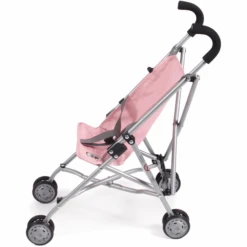 Mini Buggy ROMA CHIC 2000 De BAYER Melange Gris-rosa -Tienda De Juguetes Para Niños mini buggy roma chic 2000 de bayer melange gris rosa a355555 4