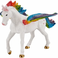 Mojo Caballo De Juguete Fantasy Toy Pegasus Rainbow