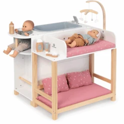 MUSTERKIND ® Centro De Muñecas "Viola" Blanco/natural/rosa Viejo -Tienda De Juguetes Para Niños musterkind centro de munecas viola blanco natural rosa viejo a392688 2