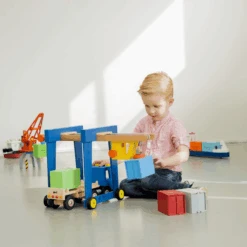 New Classic Toys® New Class Ic Toys Grúa Móvil De Contenedores -Tienda De Juguetes Para Niños new class ic toys grua movil de contenedores a300916 3