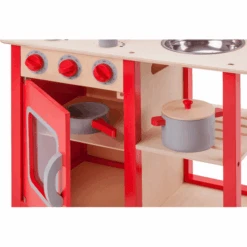 New Classic Toys® New Class Ic Toys Kitchenette Bon Ap Petit Rojo -Tienda De Juguetes Para Niños new class ic toys kitchenette bon ap petit rojo a186724 3