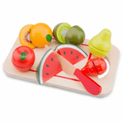 New Classic Toys® New Class Ic Toys Set De Corte Frutas Con Tabla 8 Piezas Colorido