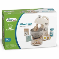 New Classic Toys® New Classic Toys Batidora De Juguete Con Accesorios Madera -Tienda De Juguetes Para Niños new classic toys batidora de juguete con accesorios madera a300816 4