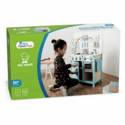 New Classic Toys® New Classic Toys Cocina Juguete Bon Appetit Delux Azul Madera -Tienda De Juguetes Para Niños new classic toys cocina juguete bon appetit delux azul madera a300925 4