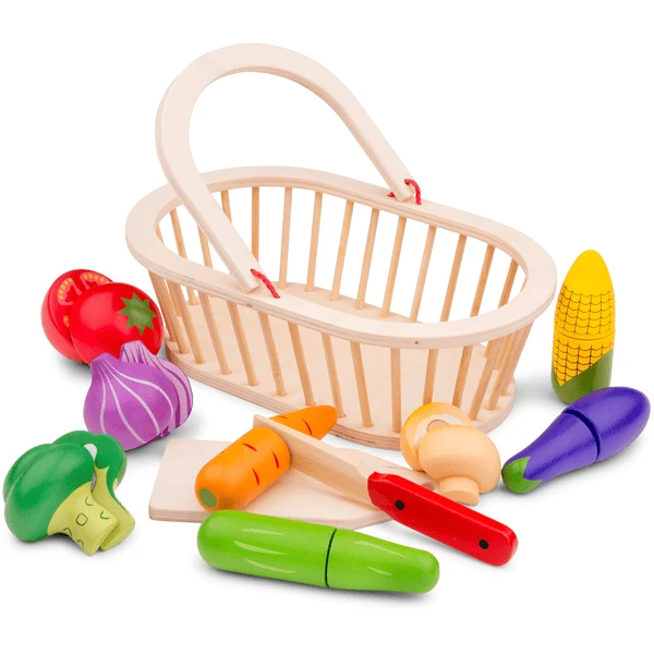 New Classic Toys® New Classic Toys Juego De Verduras Para Cortar 2 New Classic Toys® New Classic Toys Juego De Verduras Para Cortar - Imagen 2