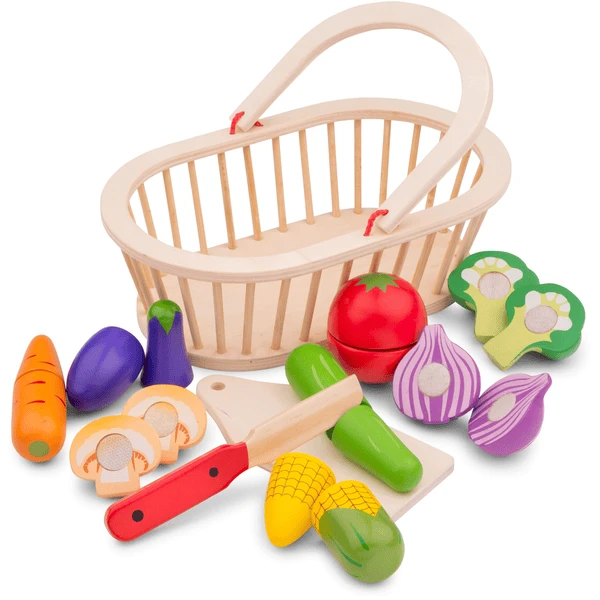 New Classic Toys® New Classic Toys Juego De Verduras Para Cortar 1 New Classic Toys® New Classic Toys Juego De Verduras Para Cortar