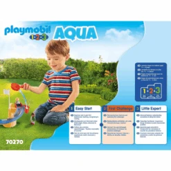 PLAYMOBIL ® 1 2 3 AQUA Tobogán De Agua 70270 -Tienda De Juguetes Para Niños playmobil 1 2 3 aqua tobogan de agua 70270 a282703 2