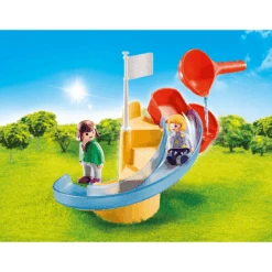 PLAYMOBIL ® 1 2 3 AQUA Tobogán De Agua 70270 -Tienda De Juguetes Para Niños playmobil 1 2 3 aqua tobogan de agua 70270 a282703 4