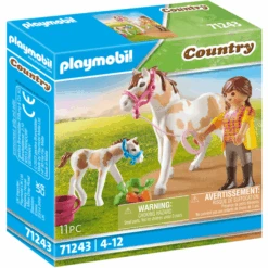 PLAYMOBIL Caballo Con Potro