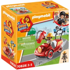 Tienda De Juguetes Para Niños 17 PLAYMOBIL ® Coche De Bomberos Mini Duck On Call