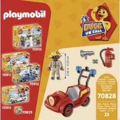 PLAYMOBIL ® Coche De Bomberos Mini Duck On Call 8 PLAYMOBIL ® Coche De Bomberos Mini Duck On Call -Tienda De Juguetes Para Niños playmobil coche de bomberos mini duck on call a330375 3