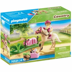 PLAYMOBIL ® Country Pony De Colección "Pony De Equitación Alemán" 70521