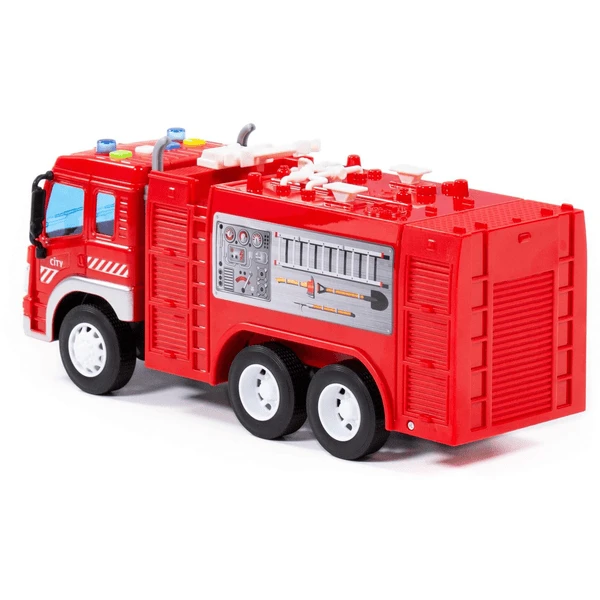 POLESIE ® Camión De Bomberos De La Ciudad Con Accionamiento De Giro (caja) 2 POLESIE ® Camión De Bomberos De La Ciudad Con Accionamiento De Giro (caja) - Imagen 2
