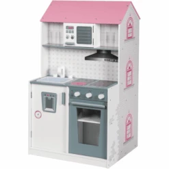 Roba Casa De Muñecas Y Cocina 2 En 1 Madera