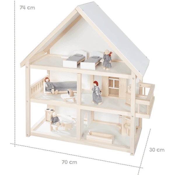 Roba Madera Para Casas De Muñecas 2 Roba Madera Para Casas De Muñecas - Imagen 2