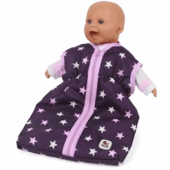 Saco De Dormir Para Muñecas BAYER CHIC 2000 Stars Morado -Tienda De Juguetes Para Niños saco de dormir para munecas bayer chic 2000 stars morado a360146 3