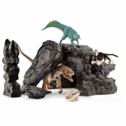 Schleich Dinoset Con Cueva