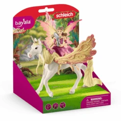 Schleich Feya Con Pegaso Unicornio 70568 -Tienda De Juguetes Para Niños schleich feya con pegaso unicornio 70568 a355256 3