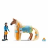 Schleich® Figura De Juguete Kim & Caramelo Starter Set 42585