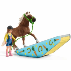 Schleich ® Figura Entrenamiento De Ponis 42481 -Tienda De Juguetes Para Niños schleich figura entrenamiento de ponis 42481 a355551 2