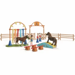Schleich ® Figura Entrenamiento De Ponis 42481