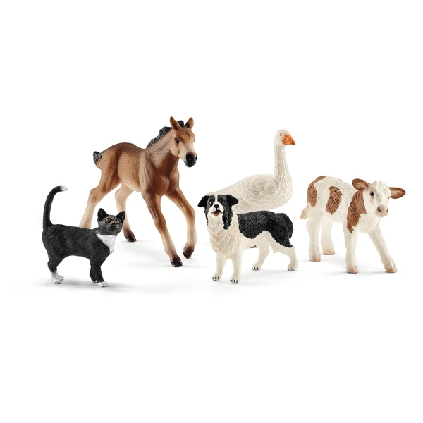 Schleich ® Granja World - Juego De Mezcla De Animales 42386 1 Schleich ® Granja World - Juego De Mezcla De Animales 42386