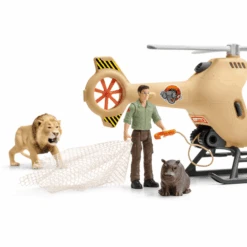 Schleich Helicóptero De Rescate De Animales 42476 8 Schleich Helicóptero De Rescate De Animales 42476 -Tienda De Juguetes Para Niños schleich helicoptero de rescate de animales 42476 a355543 3