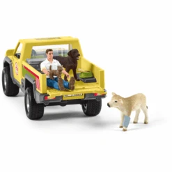 Schleich Visita Al Veterinario En La Granja 42503 -Tienda De Juguetes Para Niños schleich visita al veterinario en la granja 42503 a355576 4