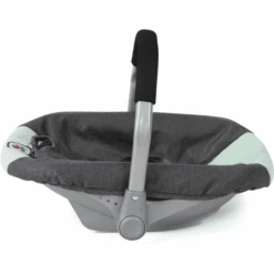 Silla De Coche Para Muñecas BAYER CHIC 2000 Melange Antracita-menta -Tienda De Juguetes Para Niños silla de coche para munecas bayer chic 2000 melange antracita menta a359977 2