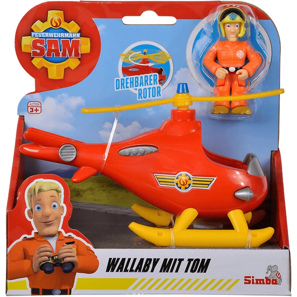 Simba Helicóptero De Juguete Sam Wallaby Con Figura De Tom Thomas 3 Simba Helicóptero De Juguete Sam Wallaby Con Figura De Tom Thomas - Imagen 3