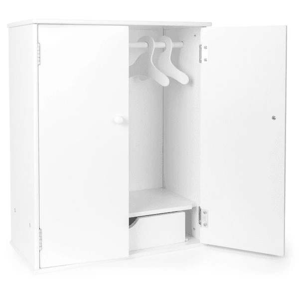 Small Foot® Armario Para Muñecas Blanco 1 Small Foot® Armario Para Muñecas Blanco