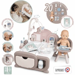 Smoby Bebé Nurse Cocoon Sala De Juegos De Muñecas 3 En 1 Con Muñeca -Tienda De Juguetes Para Niños smoby bebe nurse cocoon sala de juegos de munecas 3 en 1 con muneca a355213 4