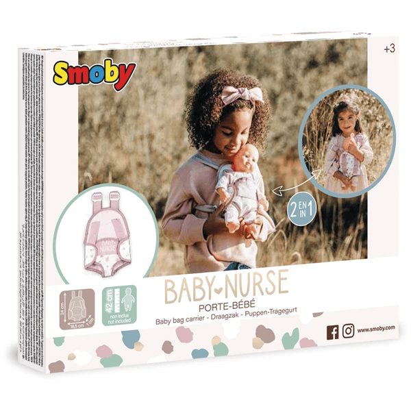 Smoby Bebé Nurse Muñecas Portabebés 3 Smoby Bebé Nurse Muñecas Portabebés - Imagen 3