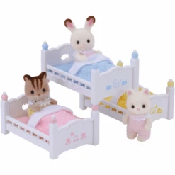 Sylvanian Families ® Juego De Muebles De Tres Pisos De La Cama Del Loft Del Bebé