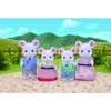 Sylvanian Families®Ratones: Familia Marshmallow