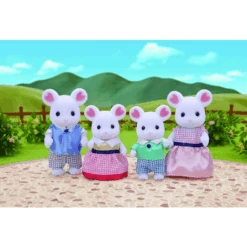 Sylvanian Families®Ratones: Familia Marshmallow