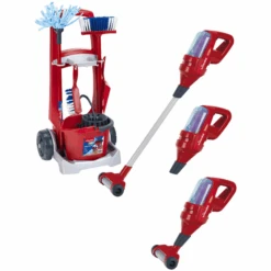 Theo Klein Carro De Escobas Vileda Con Aspirador Up Right 8 Theo Klein Carro De Escobas Vileda Con Aspirador Up Right -Tienda De Juguetes Para Niños theo klein carro de escobas vileda con aspirador up right a311409 3