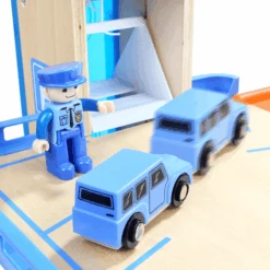 TopBright Toys® Parking De Juguete Set Madera -Tienda De Juguetes Para Niños topbright toys parking de juguete set madera a313363 3