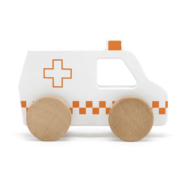 Tryco Ambulancia De Madera 3 Tryco Ambulancia De Madera - Imagen 3