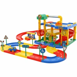 WADER Garaje Nr. 1 Con Kit De Carretera Y Coches