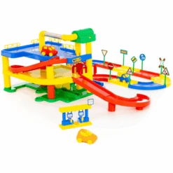 WADER Garaje Nr. 1 Con Kit De Carretera Y Coches 8 WADER Garaje Nr. 1 Con Kit De Carretera Y Coches -Tienda De Juguetes Para Niños wader garaje nr 1 con kit de carretera y coches a135074 3