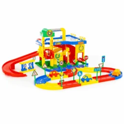 WADER Garaje Nr. 1 Con Kit De Carretera Y Coches 9 WADER Garaje Nr. 1 Con Kit De Carretera Y Coches -Tienda De Juguetes Para Niños wader garaje nr 1 con kit de carretera y coches a135074 4