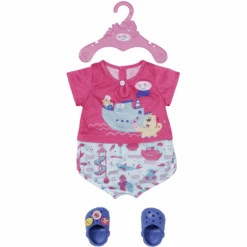 Zapf Creation BABY Born Bath Pijama Y Zuecos 43 Cm