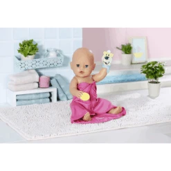 Zapf Creation BABY Born Bath Toalla Con Capucha Y Esponja 8 Zapf Creation BABY Born Bath Toalla Con Capucha Y Esponja -Tienda De Juguetes Para Niños zapf creation baby born bath toalla con capucha y esponja a307411 3