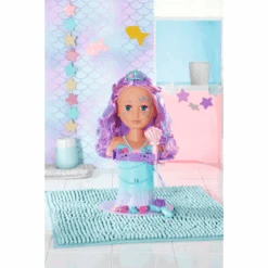 Zapf Creation BABY Born® Sister Styling Head Mermaid -Tienda De Juguetes Para Niños zapf creation baby born sister styling head mermaid a312249 2
